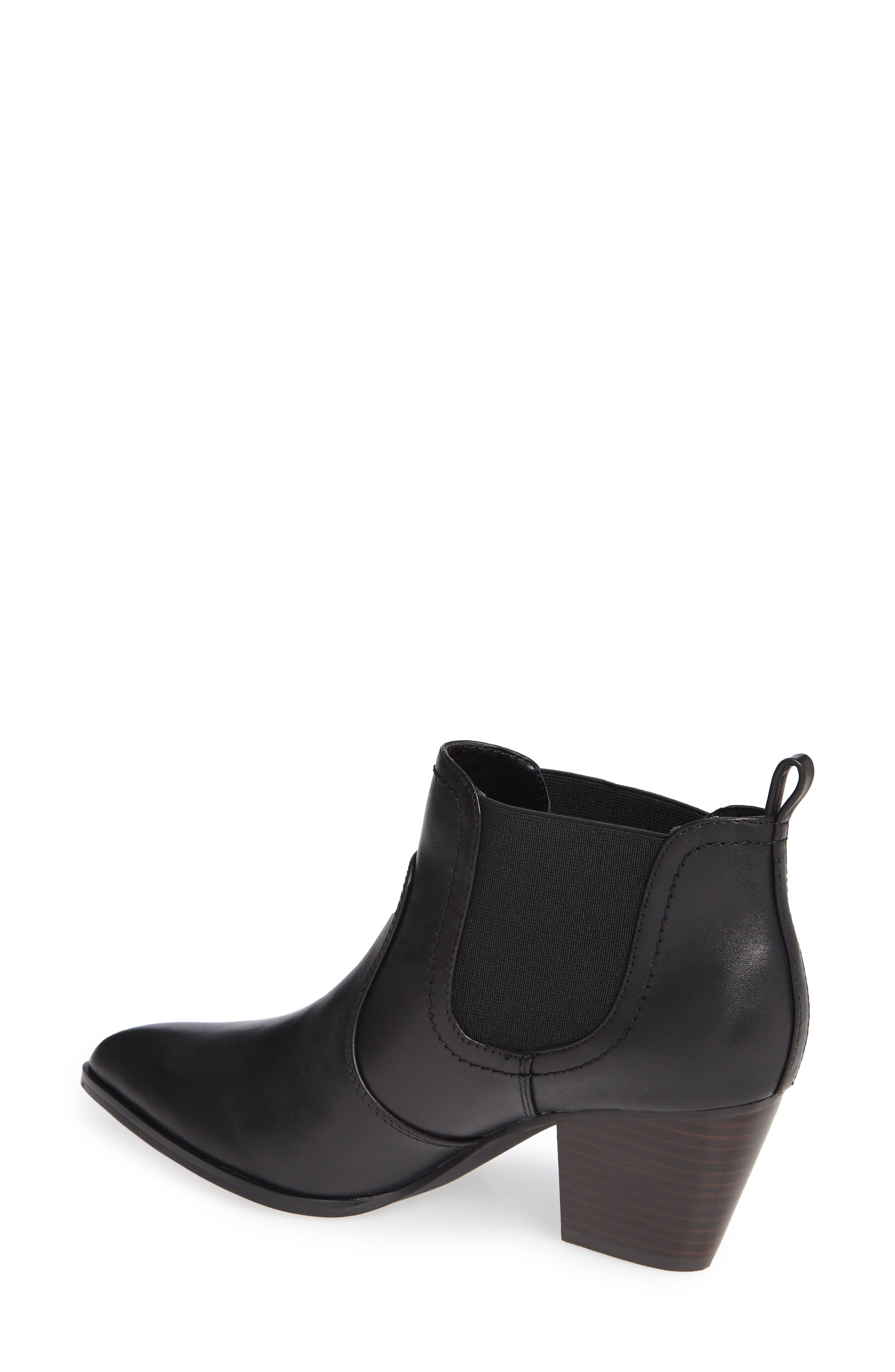 Emerson Chelsea Bootie, Alternate, color, BLACK LEATHER