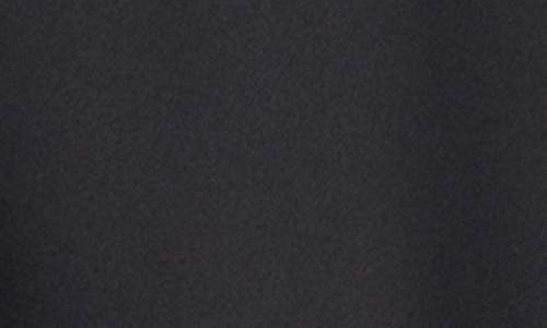 Mango Satin Midi Nightgown In Black