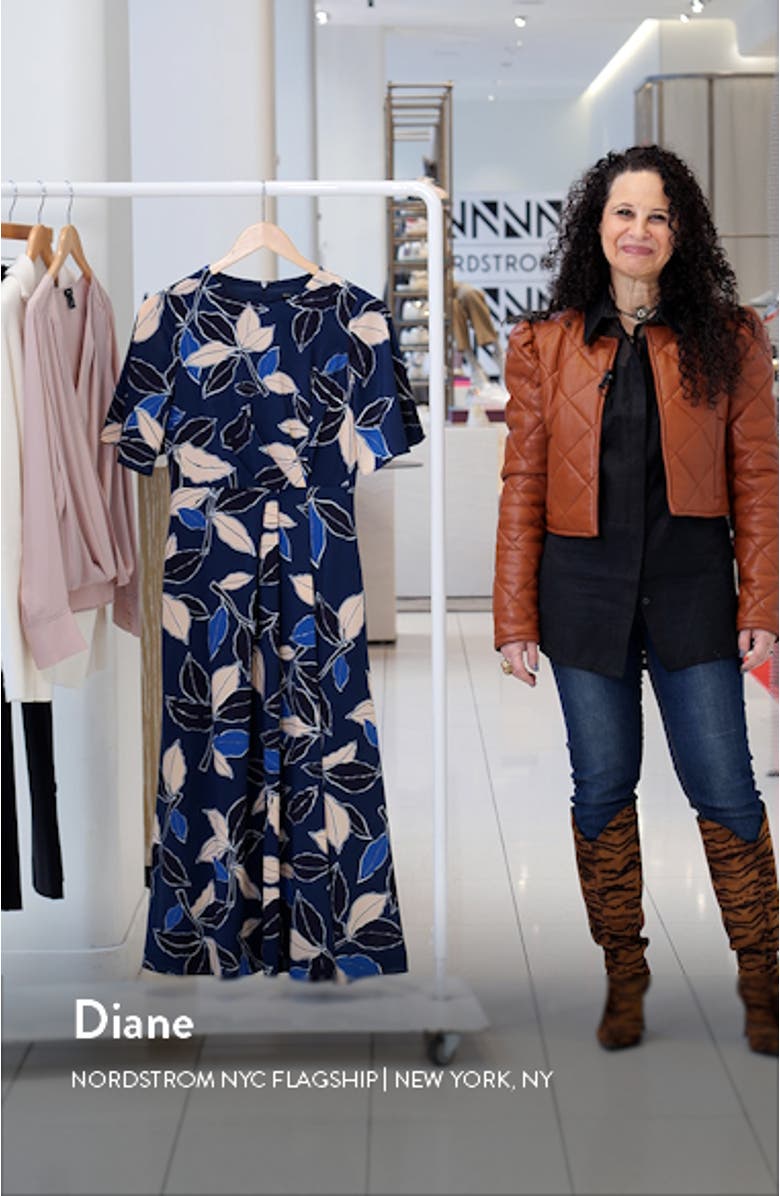 Floral Midi Dress, sales video thumbnail