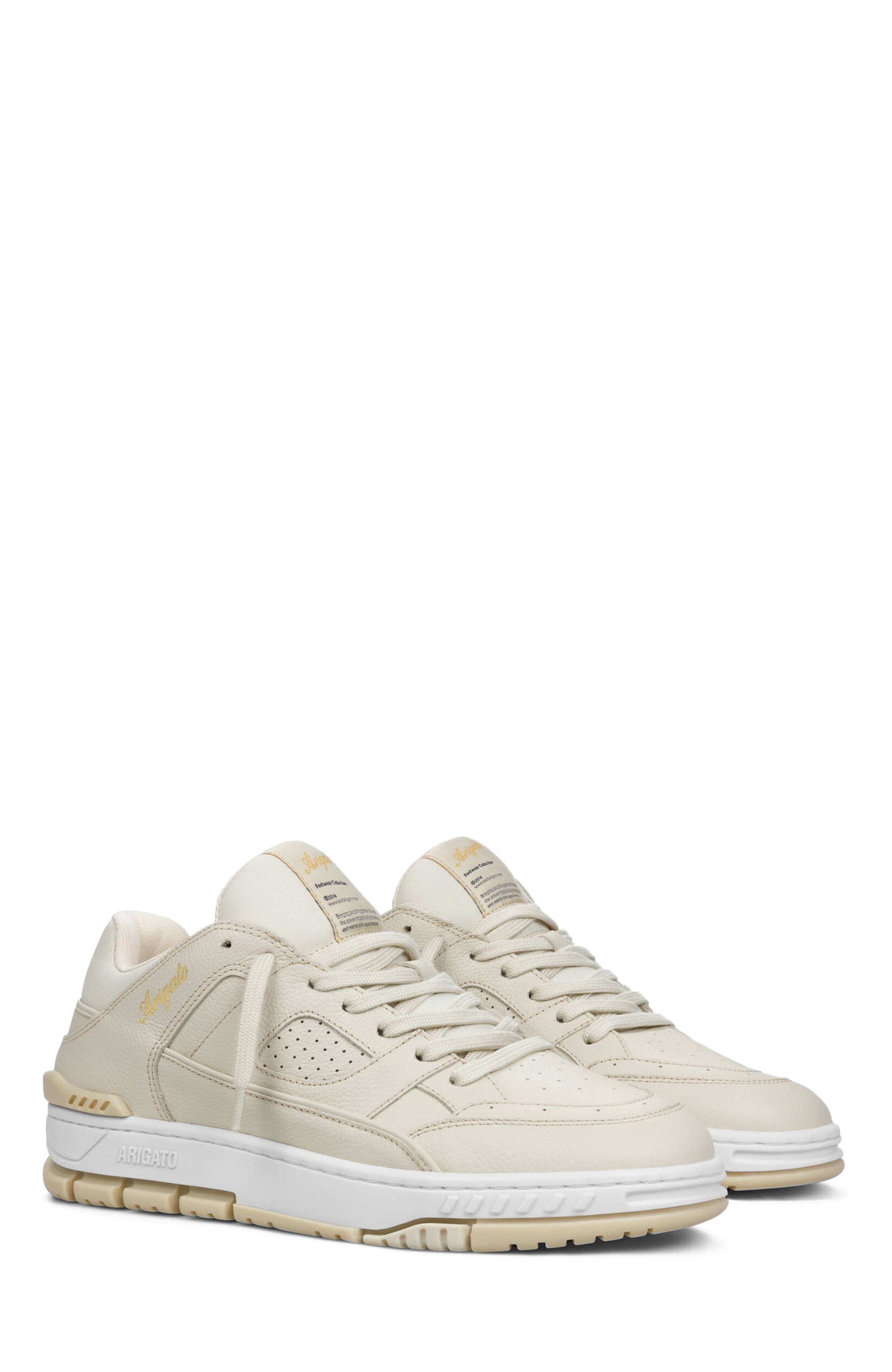 Axel Arigato Area Lo Sneaker, Alternate, color, Off White/White