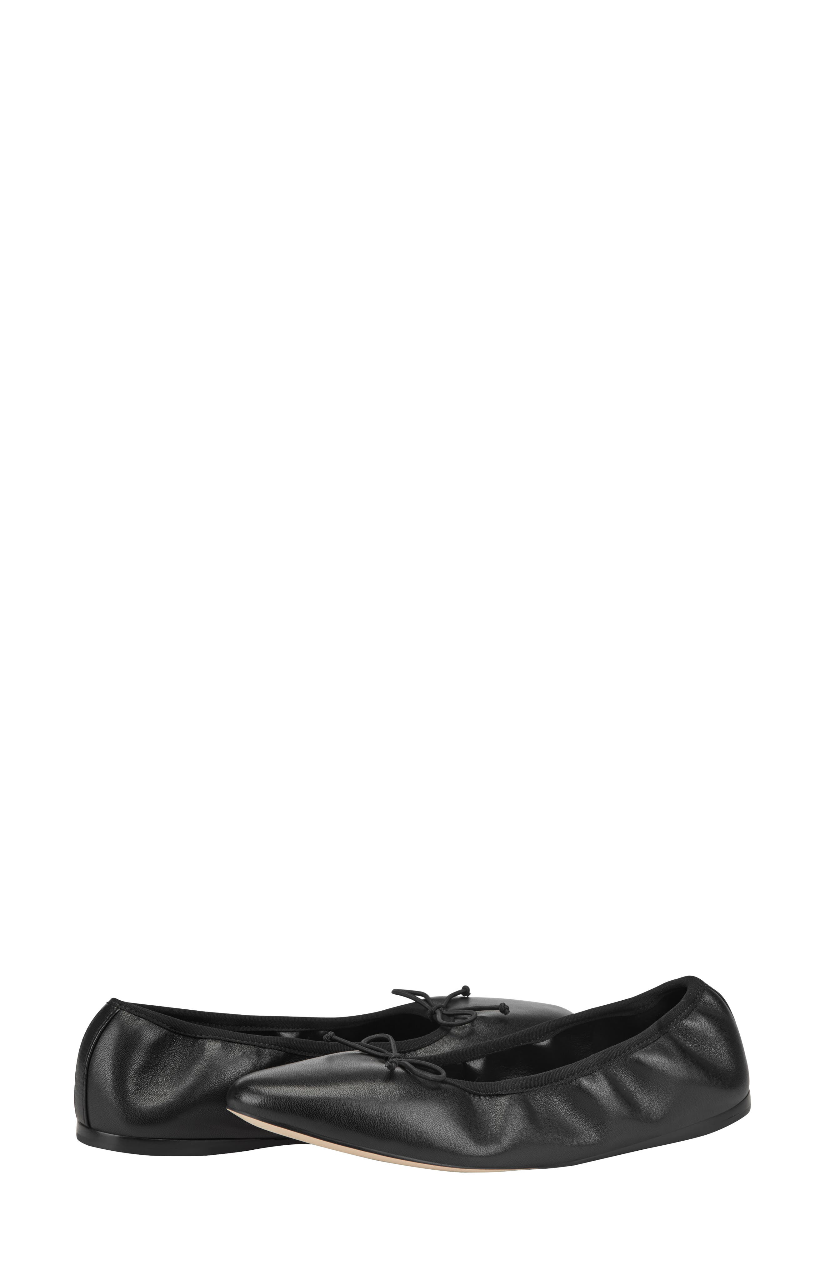 Marc Fisher LTD Amellie Ballet Flat, Alternate, color, Black