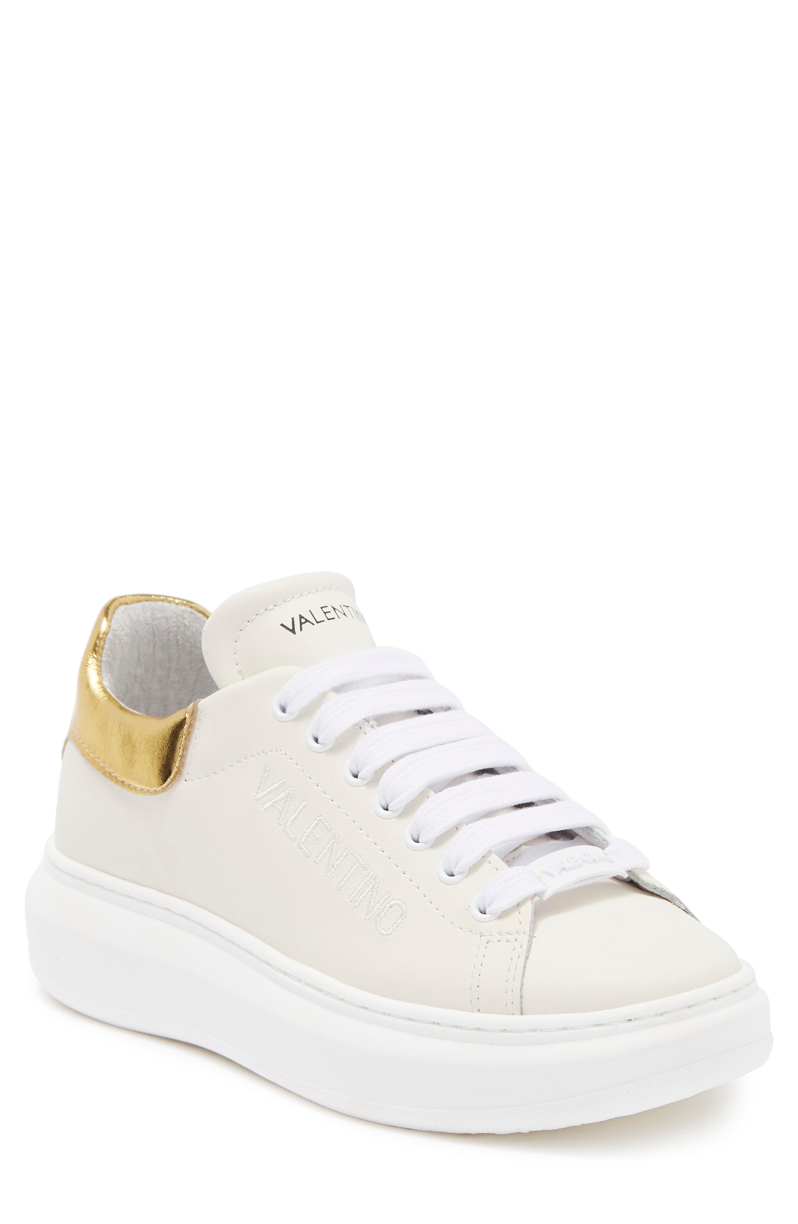 VALENTINO BY MARIO VALENTINO Fresia Leather Fashion Sneaker, Main, color, 