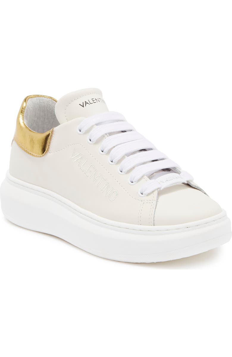 VALENTINO BY MARIO VALENTINO Fresia Leather Fashion Sneaker, Main, color,