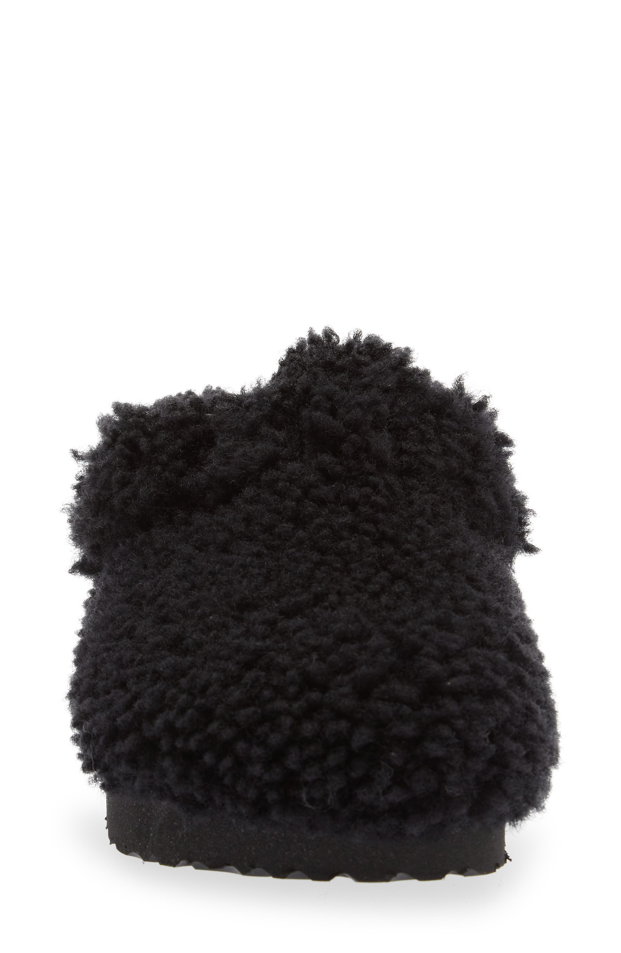 Birkenstock Papillio by Birkenstock Boston Big Buckle Genuine Shearling Clog, Alternate, color, 