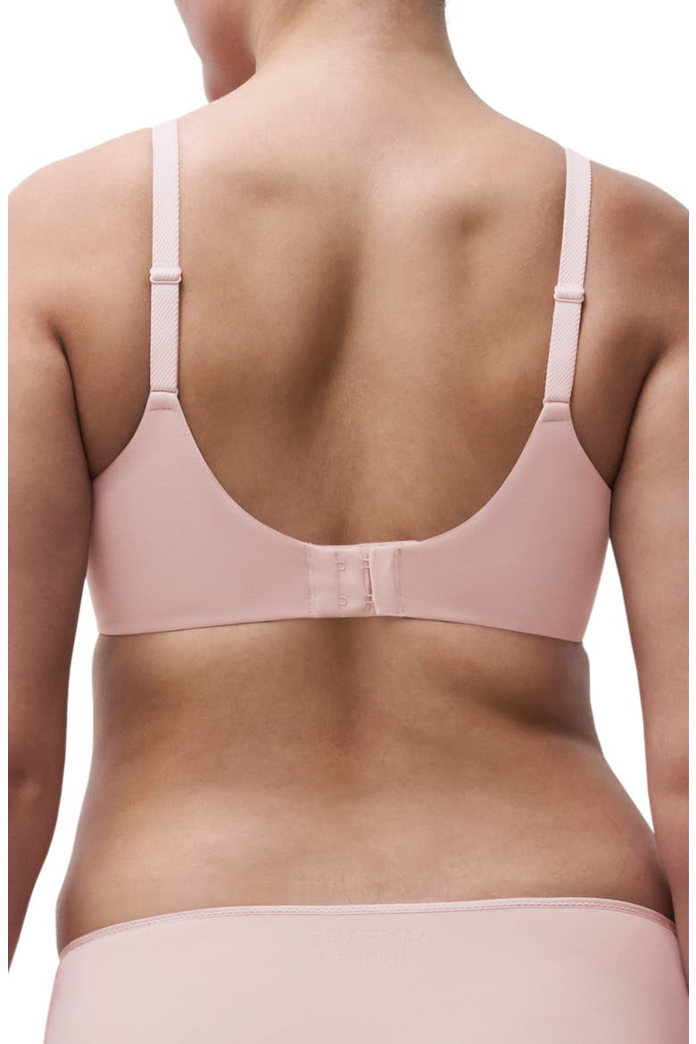 Osmose Plunge Unlined Underwire Bra, Alternate, color, VINTAGE ROSE