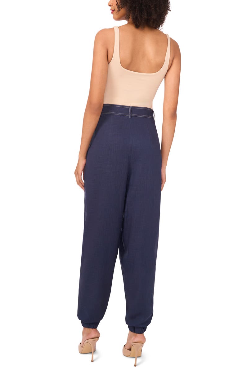 Halogen<sup>®</sup> Denim Barrel Joggers, Alternate, color, Dark Indigo