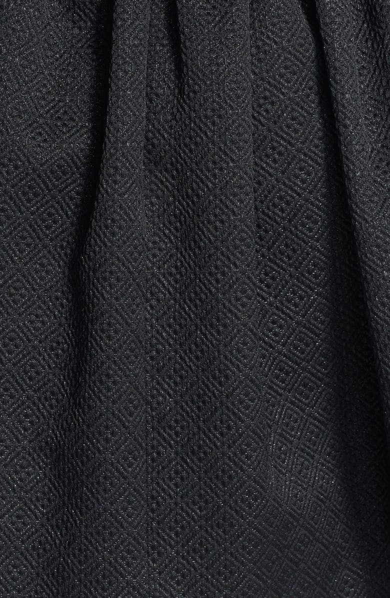 ERIN erin fetherston Bow Detail Jacquard Fit & Flare Dress, Alternate, color, 