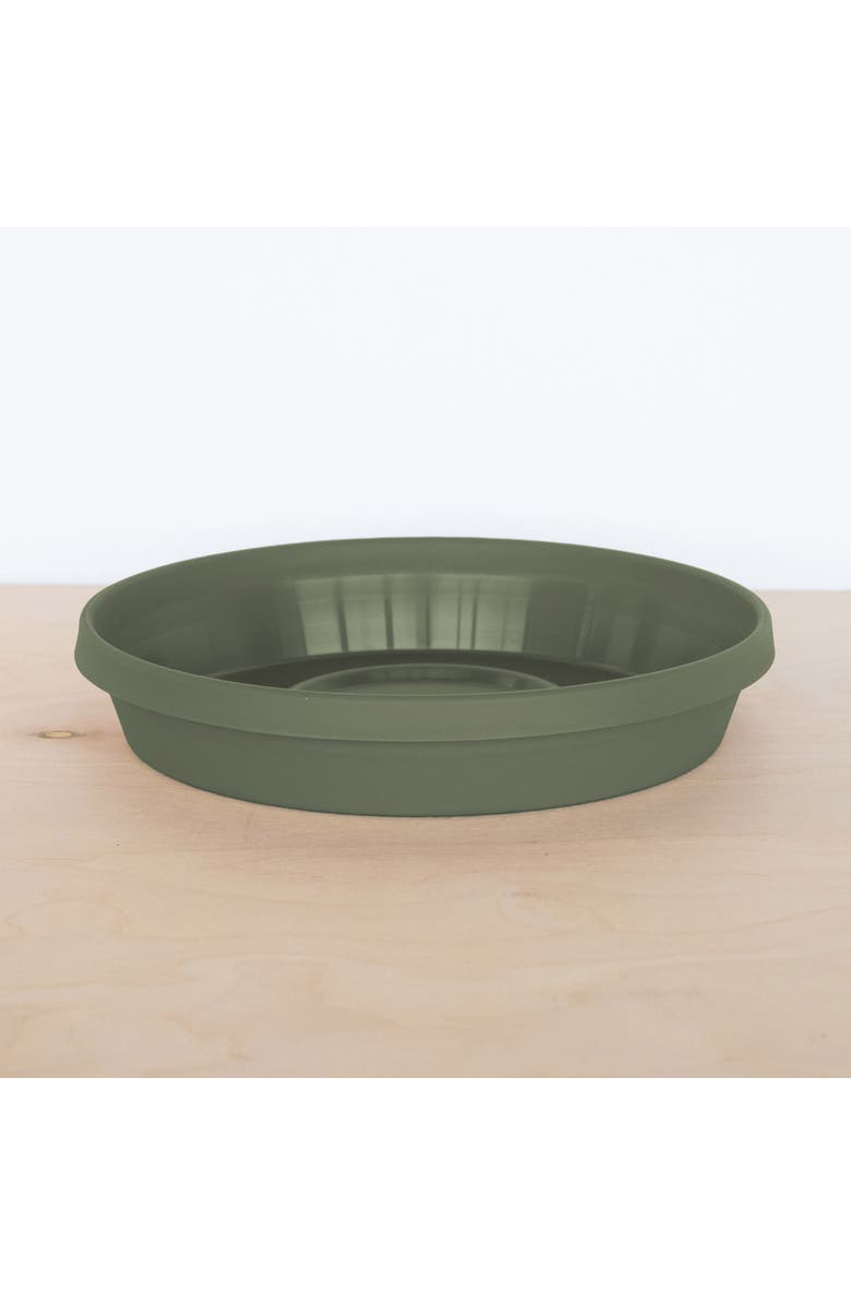 Bloem Terra 17 Inch Resin Saucer, Alternate, color, Green