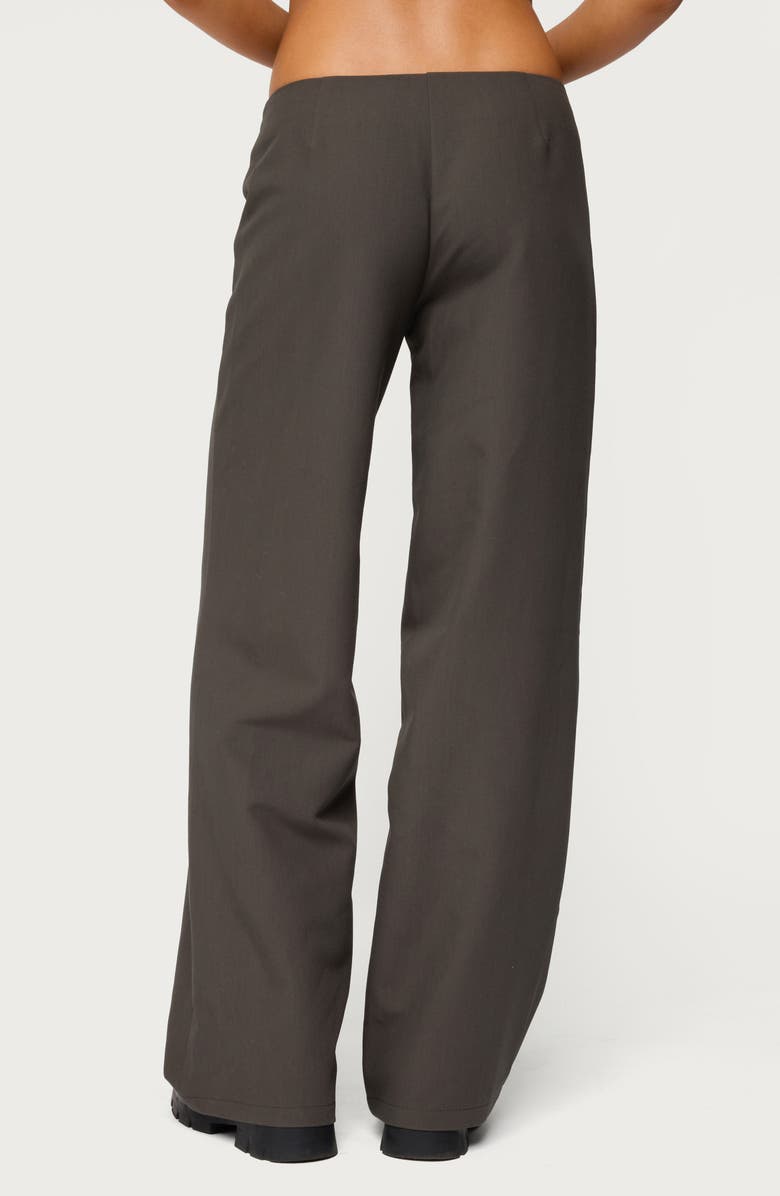 EDIKTED Raphael Tie Waist Wide Leg Pants, Alternate, color, 