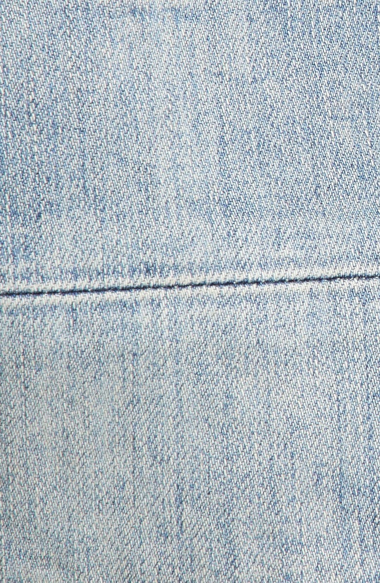 AMIRI Men's Bandana Flame Thrasher Ripped Skinny Jeans, Alternate, color, 