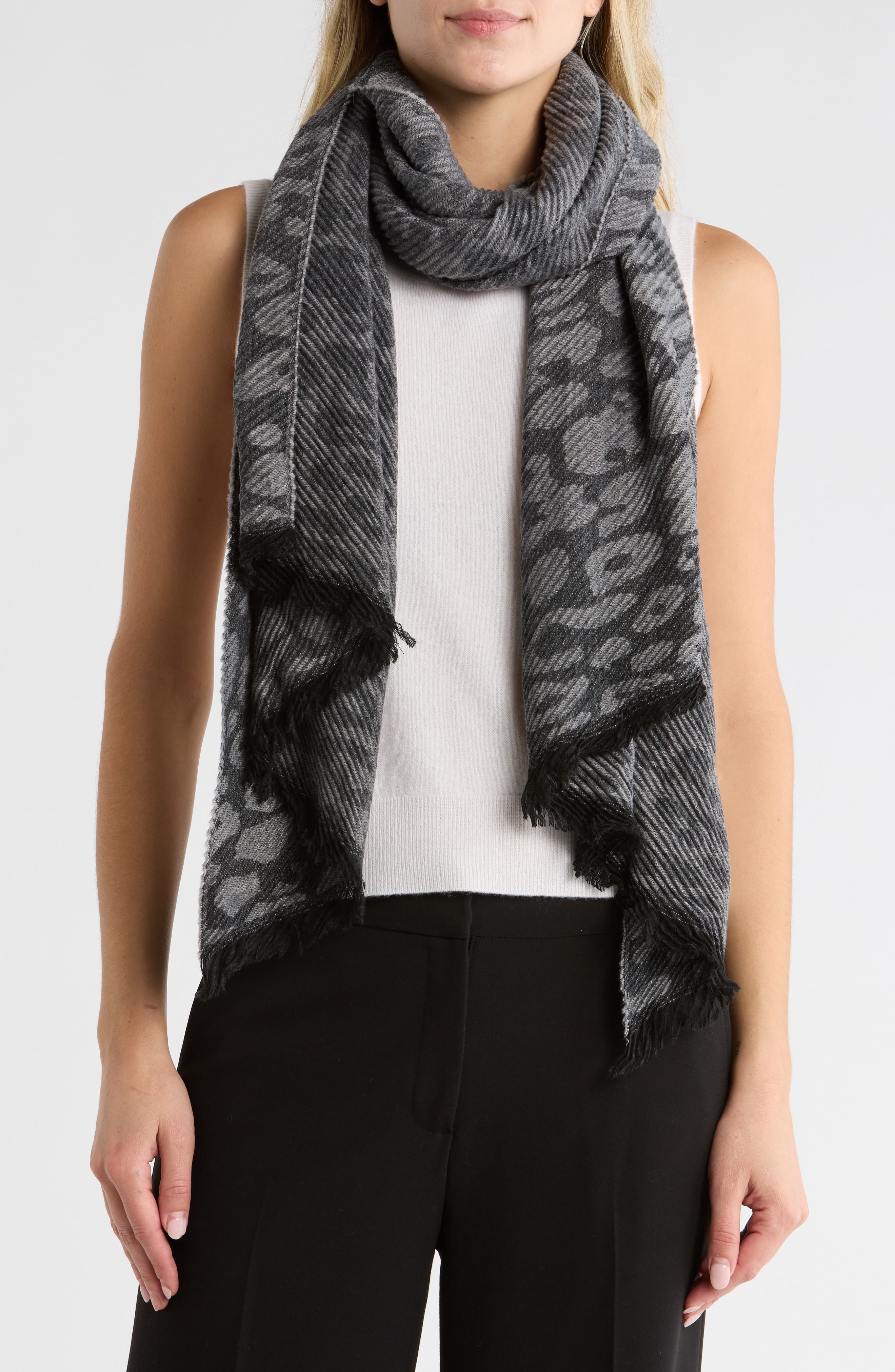 NORDSTROM RACK Pleated Scarf