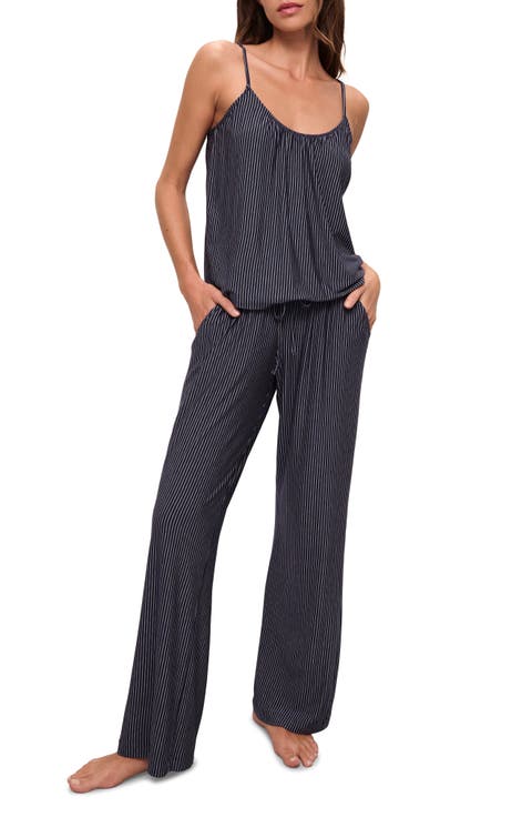 Gisele Printed Camisole Pants Pajamas