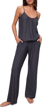 Eberjey Gisele Printed Camisole Pants Pajamas