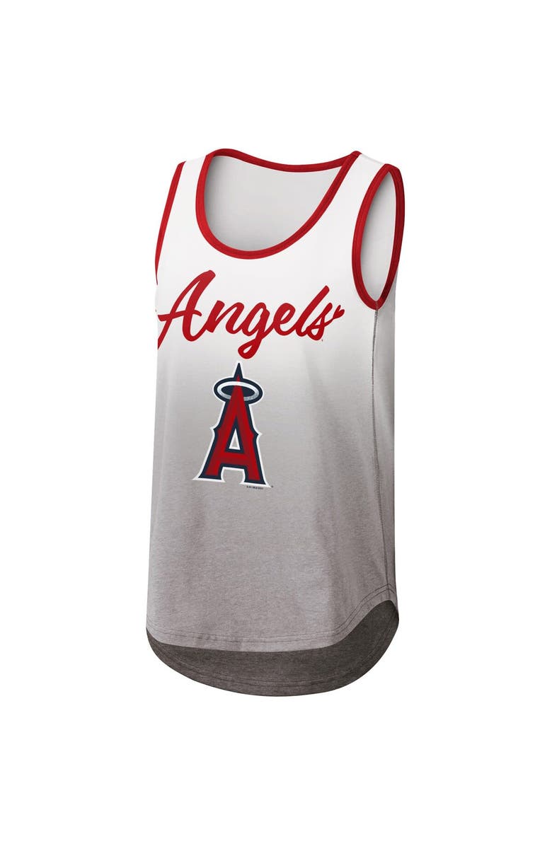 G-III 4HER BY CARL BANKS Women's G-III 4Her by Carl Banks White Los Angeles Angels Logo Opening Day Tank Top, Alternate, color, White
