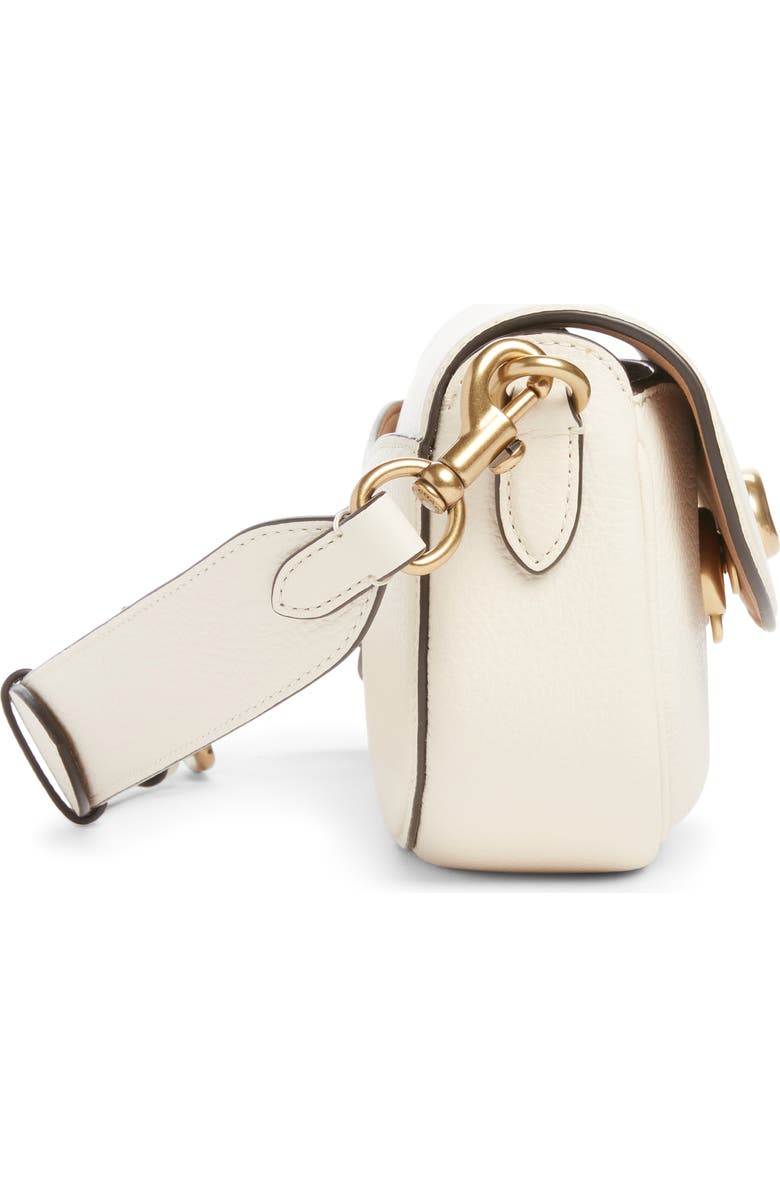 COACH Pebbled Crossbody Bag, Alternate, color, Chalk