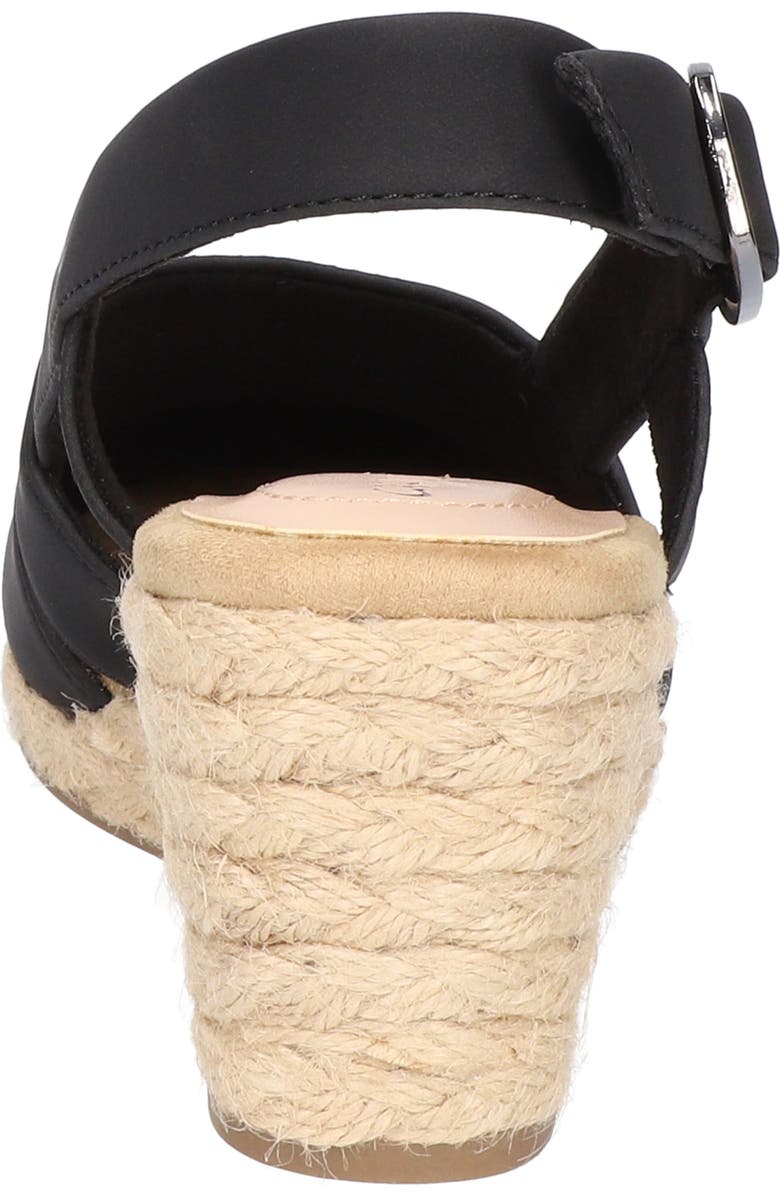 EASY STREET Stargaze Espadrille Wedge Pump, Alternate, color, Black