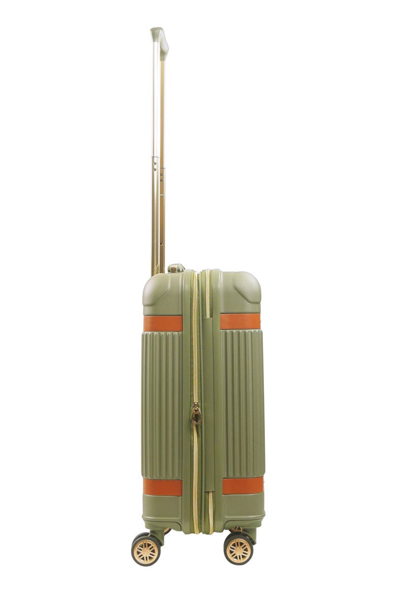 22-Inch Hardside Carry-On Spinner Luggage, Alternate, color, OLIVE