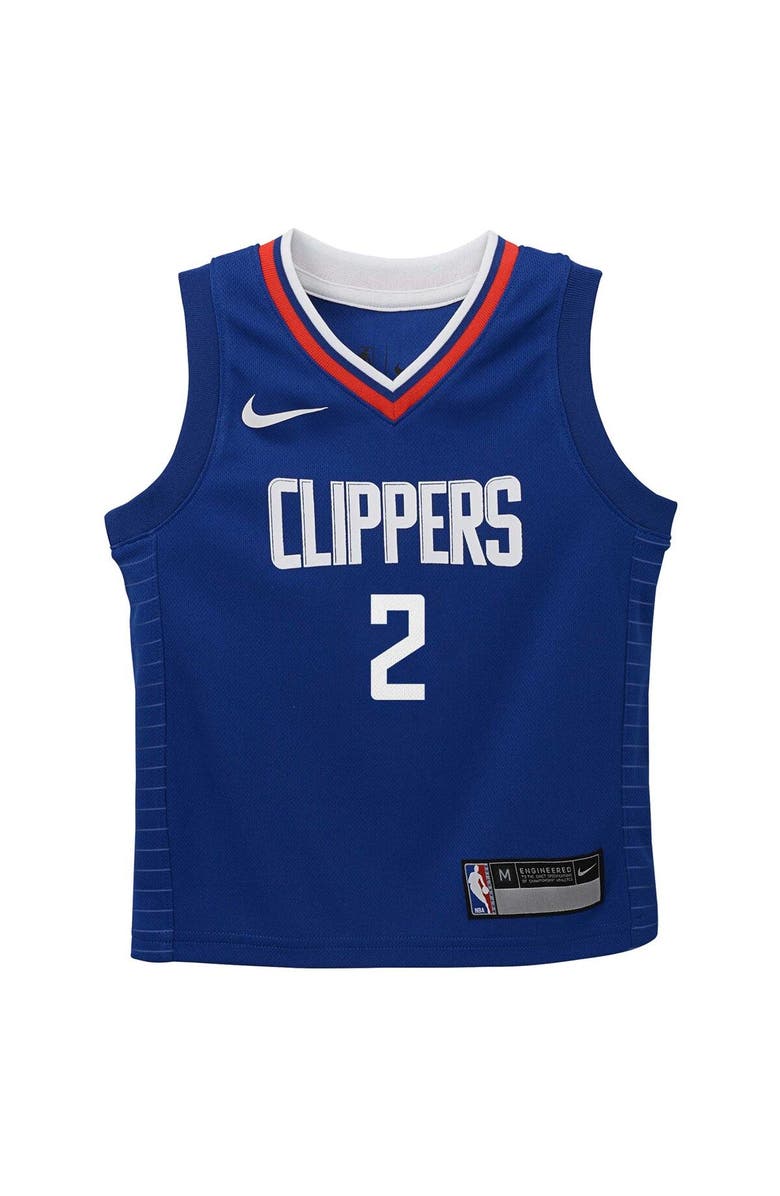 Nike Preschool Nike Kawhi Leonard Royal LA Clippers Dri-FIT Swingman Player Jersey - Icon Edition, Alternate, color, Royal