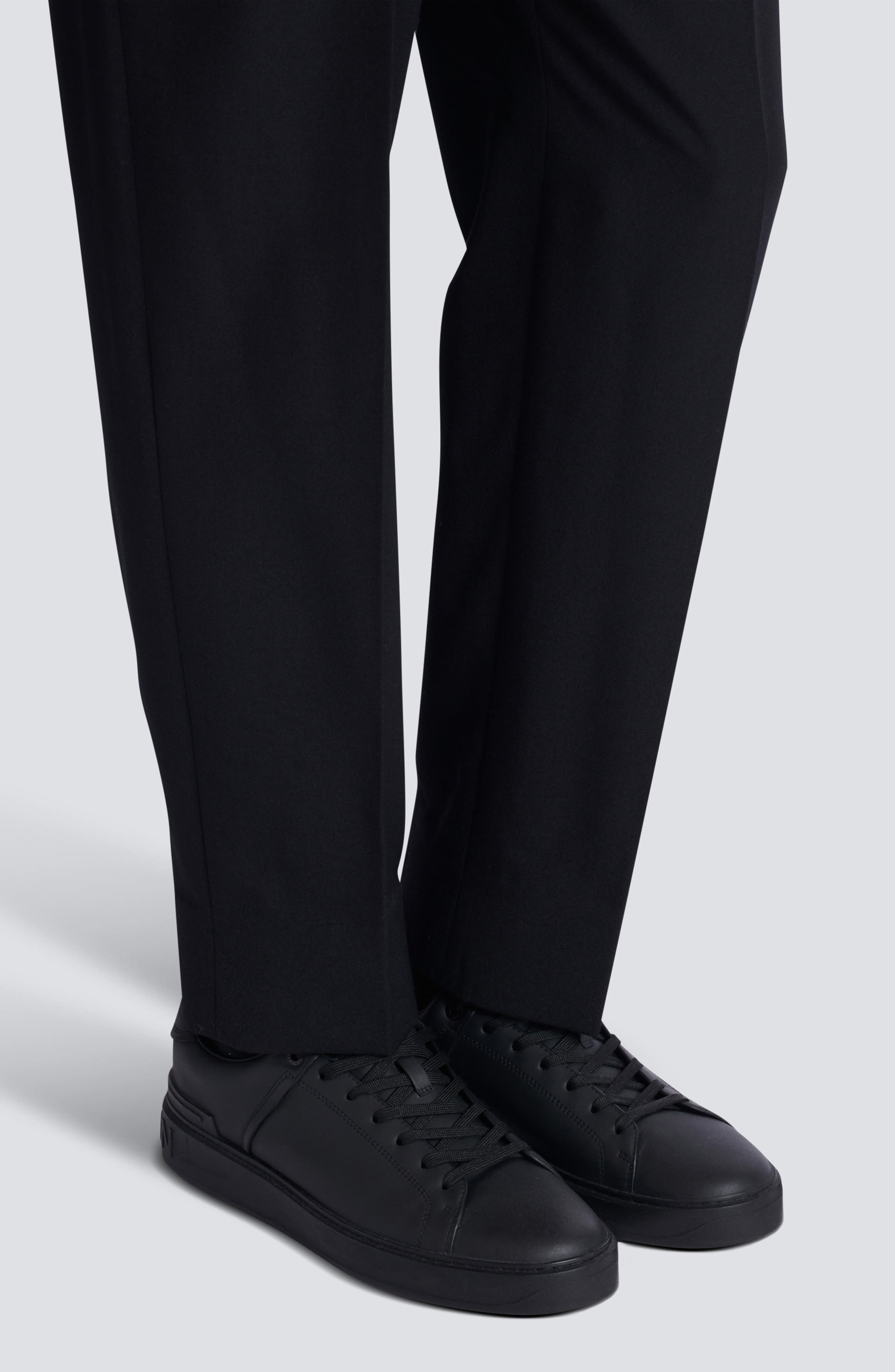 Balmain B-Court Trainer, Alternate, color, 0Pa Black