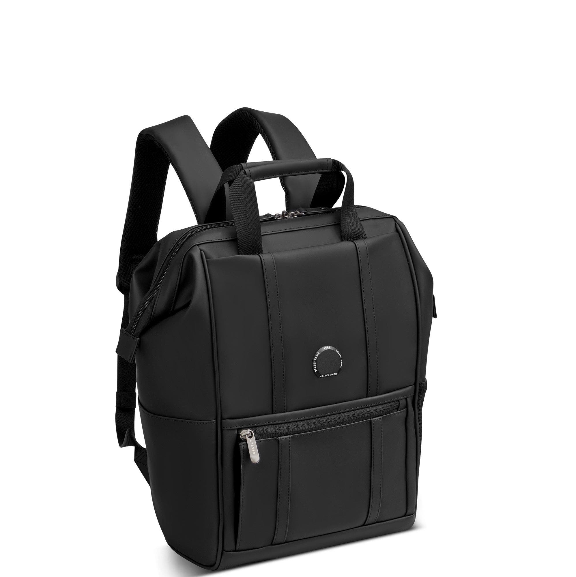 Delsey Paris Cadence Backpack, Main, color, Deep Black