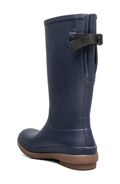 Bogs Amanda Ii Tall Waterproof Rain Boot In Navy