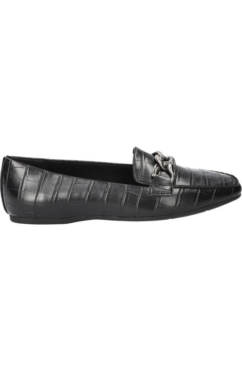 EASY STREET Amber Loafer, Alternate, color, Black Croco