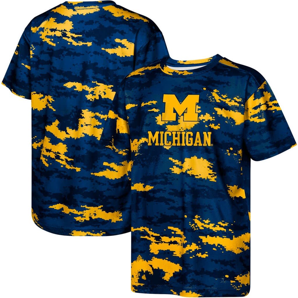 Outerstuff Youth Navy Michigan Wolverines Scrimmage T-shirt