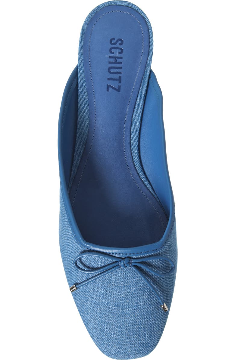 Schutz Arissa Denim Mule, Alternate, color,