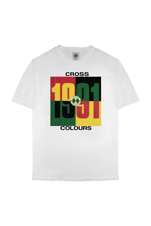 Cross Colours 1991 T-shirt In White