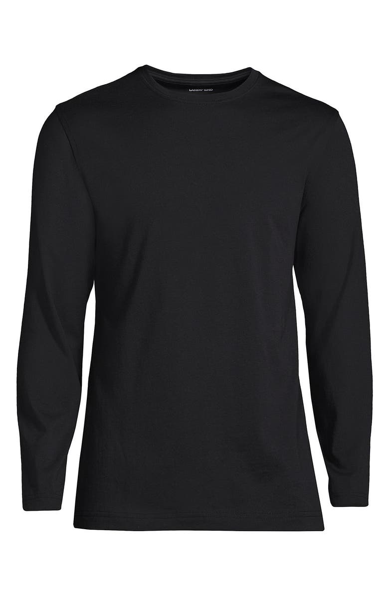 Lands' End Long Sleeve Cotton Supima Tee, Alternate, color, 