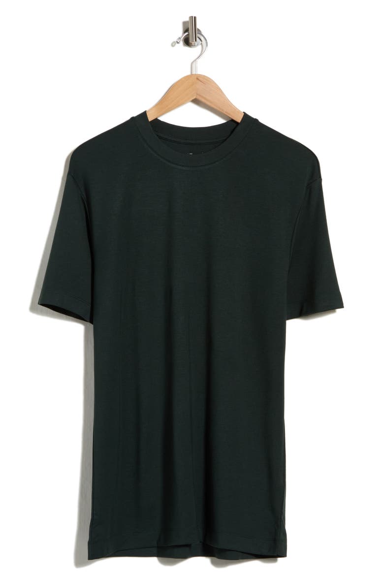 Premium Solid Dressy T-Shirt, Main, color, FOREST GREEN