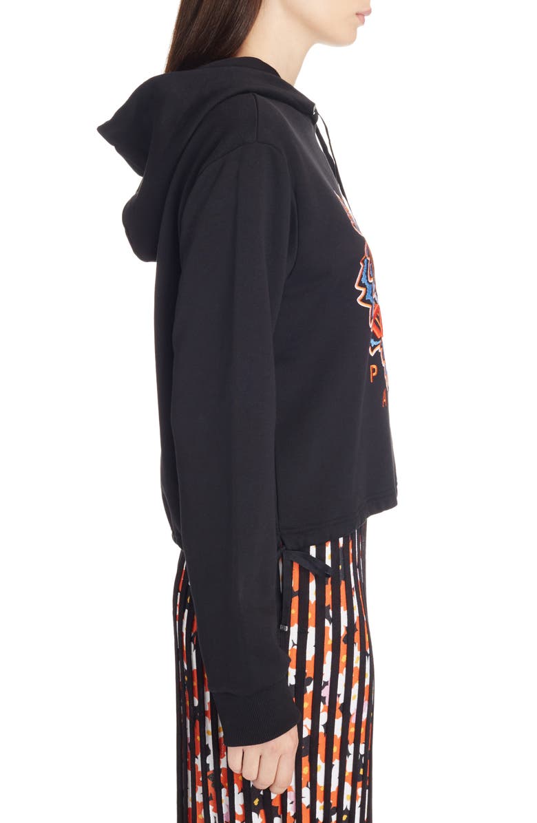 KENZO Tiger Embroidered Hoodie, Alternate, color,
