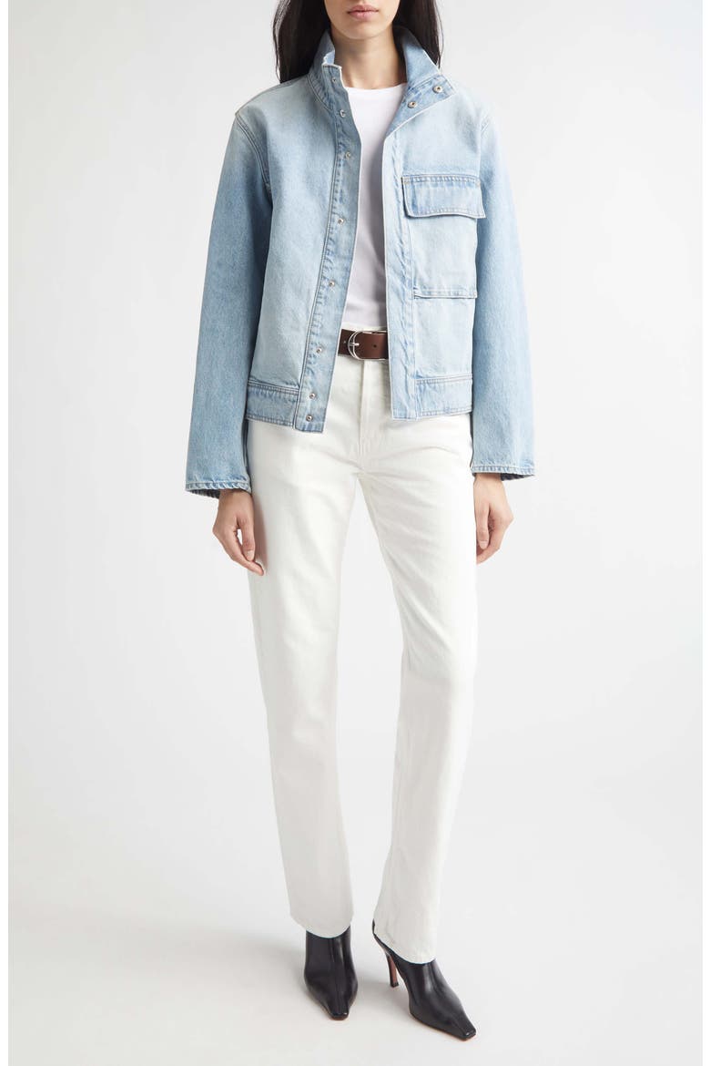 Marilou Denim Jacket, Alternate, color, ALICE WASH