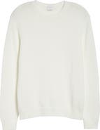Eleventy Cotton & Silk Crewneck Sweater