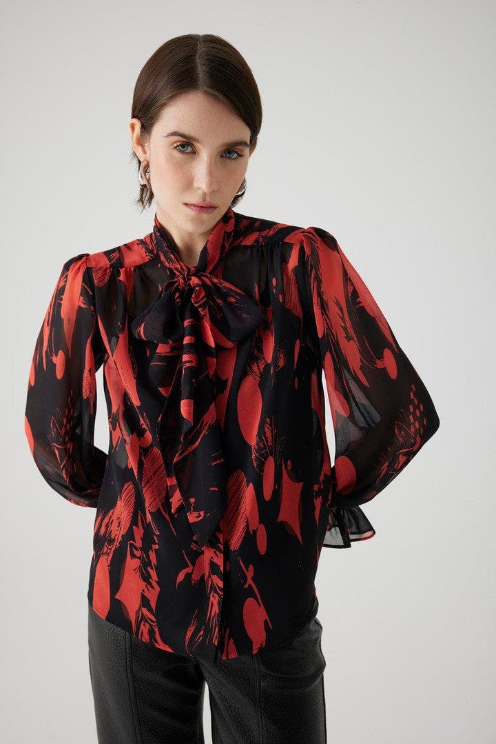 selected RED-BLACK