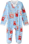 BUTTERBLU Scout One-Piece Organic Cotton Pajamas
