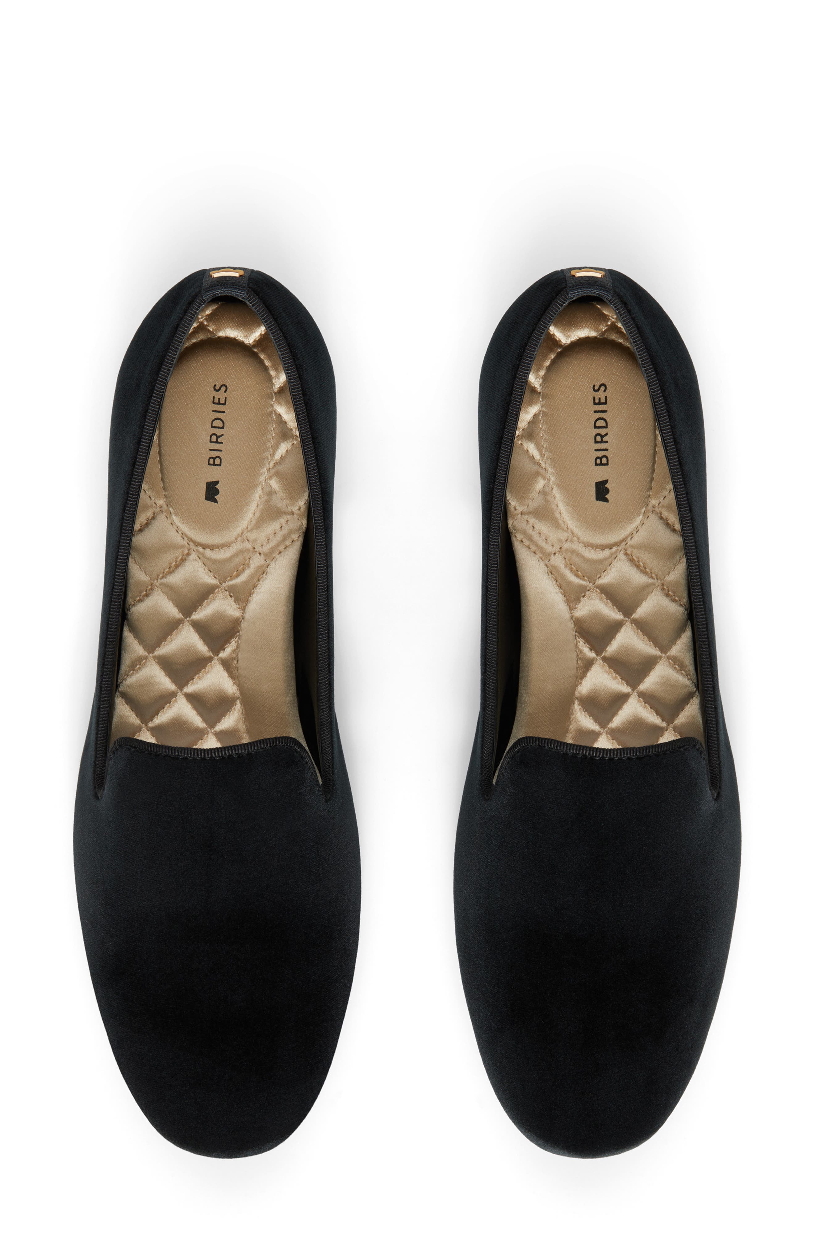 The Starling Loafer Velvet, Alternate, color, BLACK VELVET/ BLACK VELVET