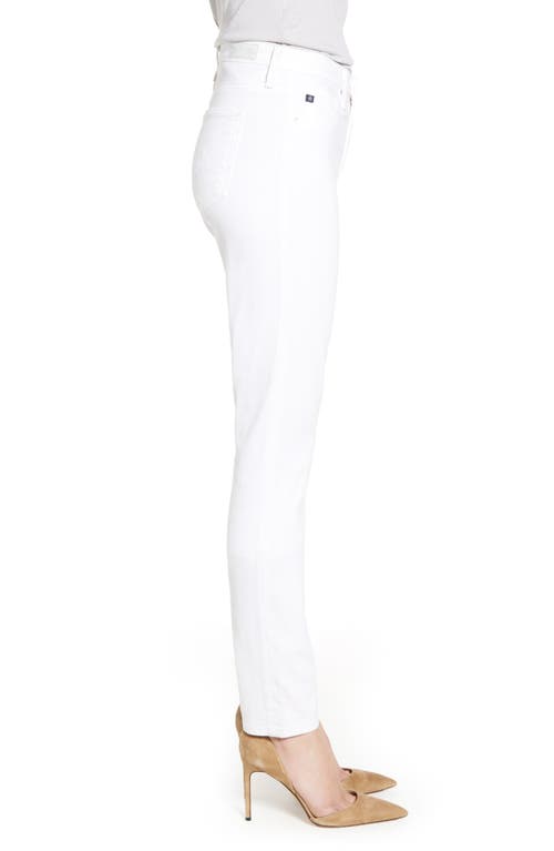 Shop Ag 'the Prima' Cigarette Leg Skinny Jeans In White