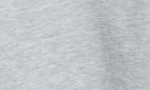 The North Face Half Dome Hoodie In Light Grey Heather/white