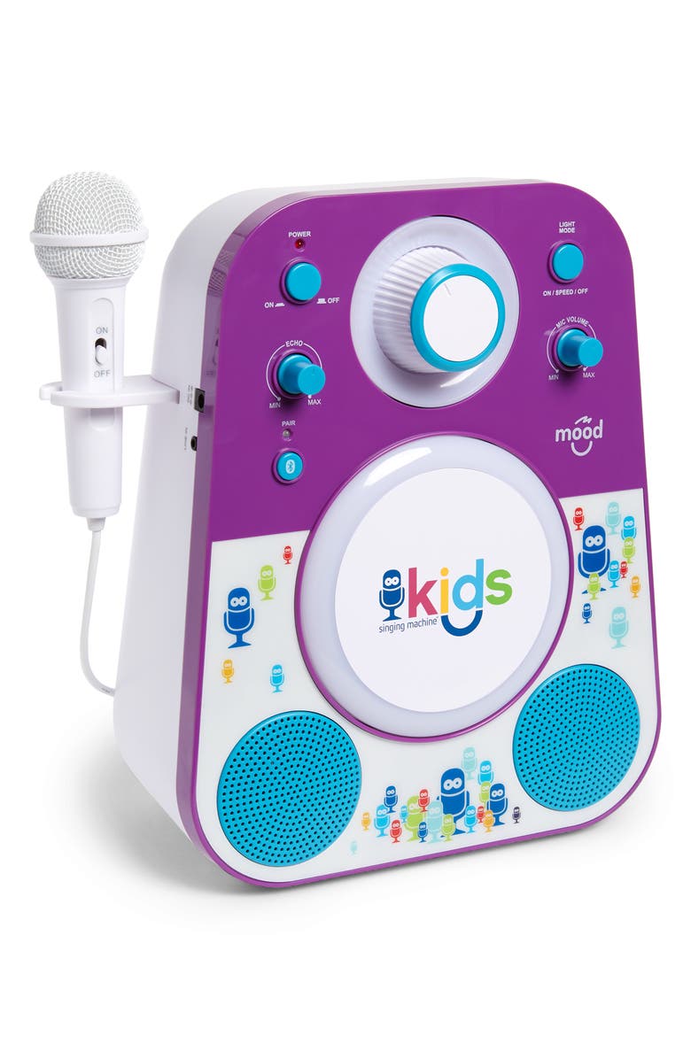 Singing Machine Kids Mood Karaoke System, Main, color,