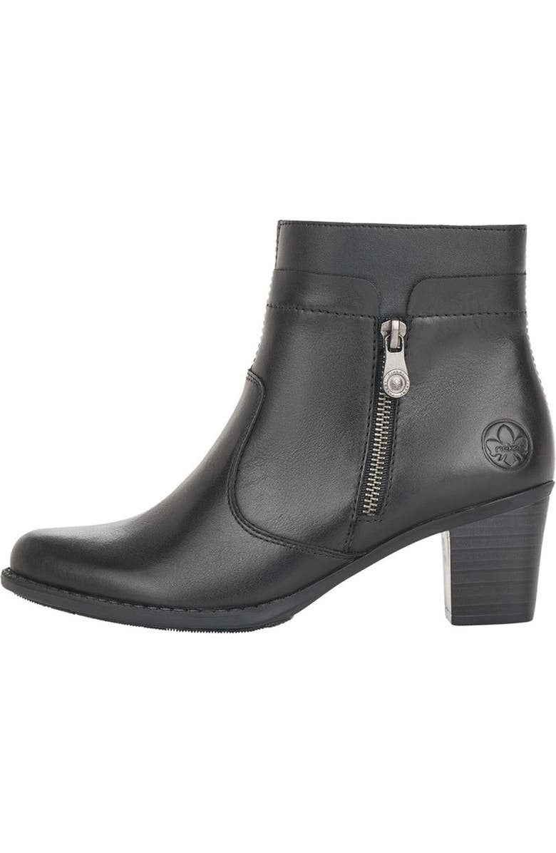 Rieker Ivonne Leather Block Heel Boot, Alternate, color,
