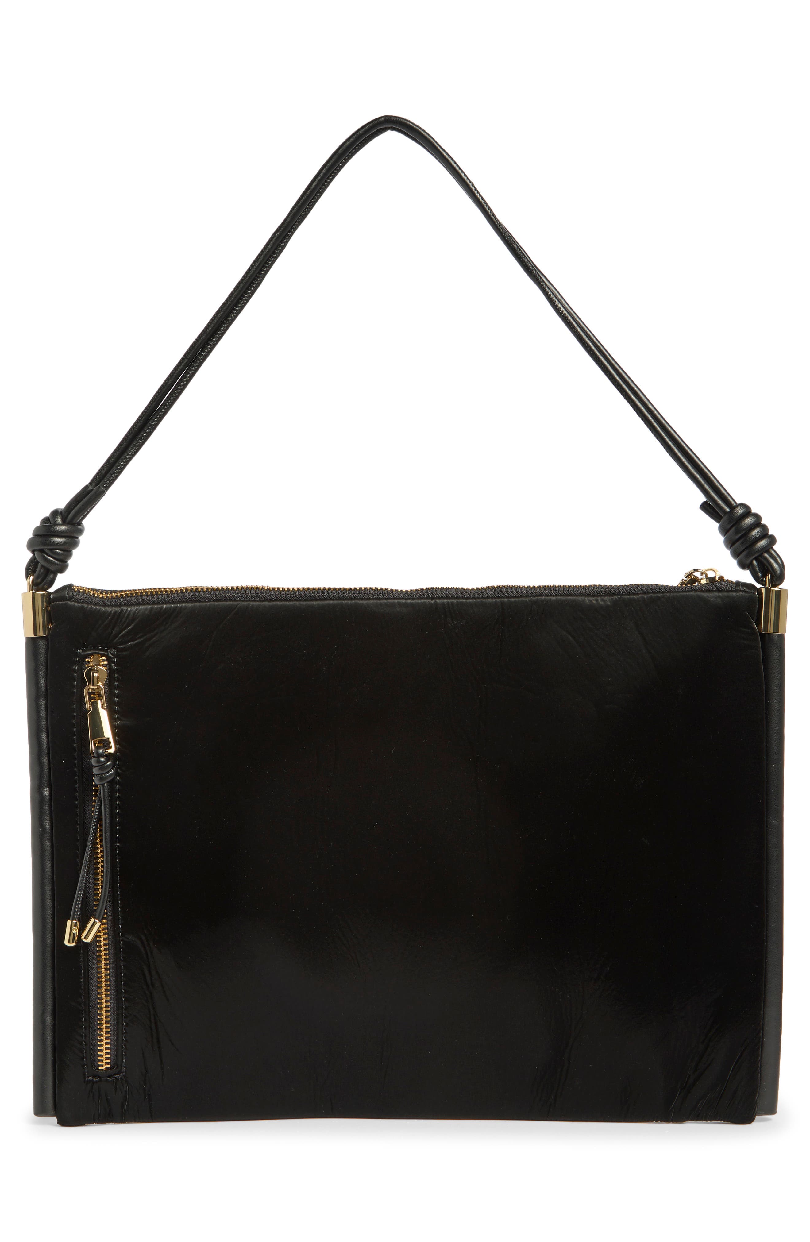 Dolce Vita Slim Shoulder Bag, Alternate, color, Black