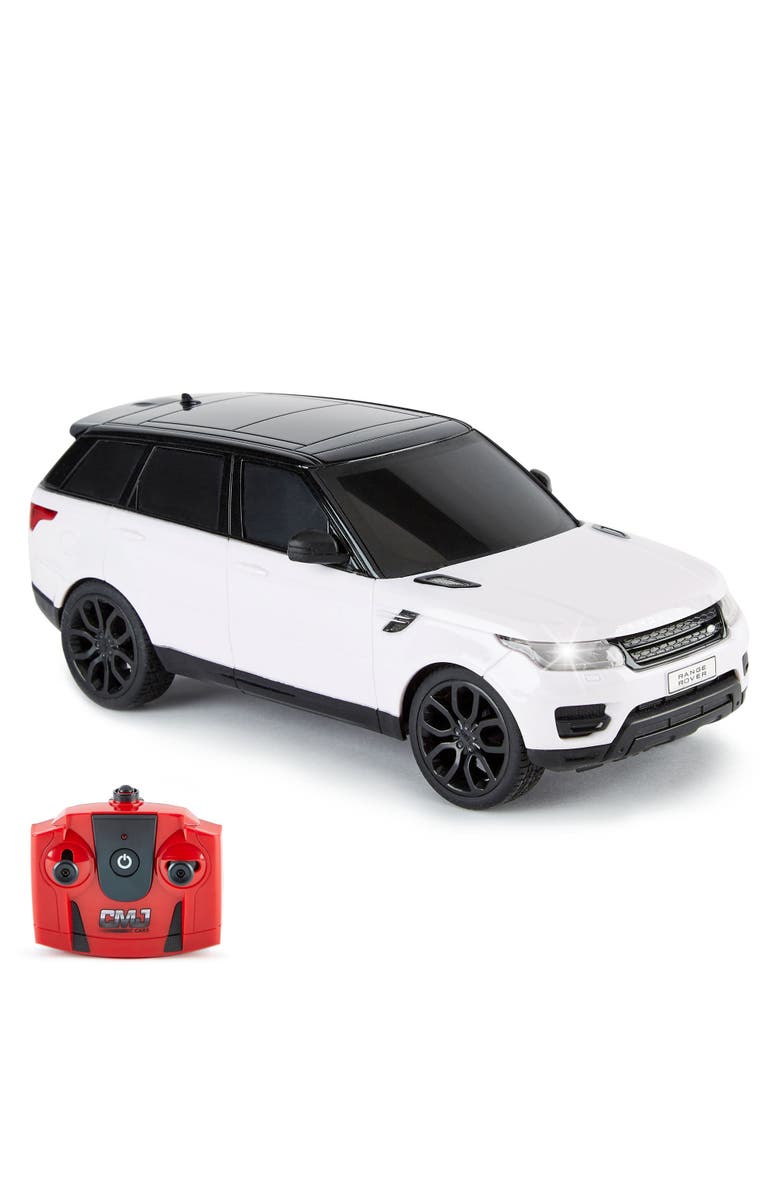CMJ RC Cars Range Rover White Toy Car 124 Scale, Main, color, Multicolored