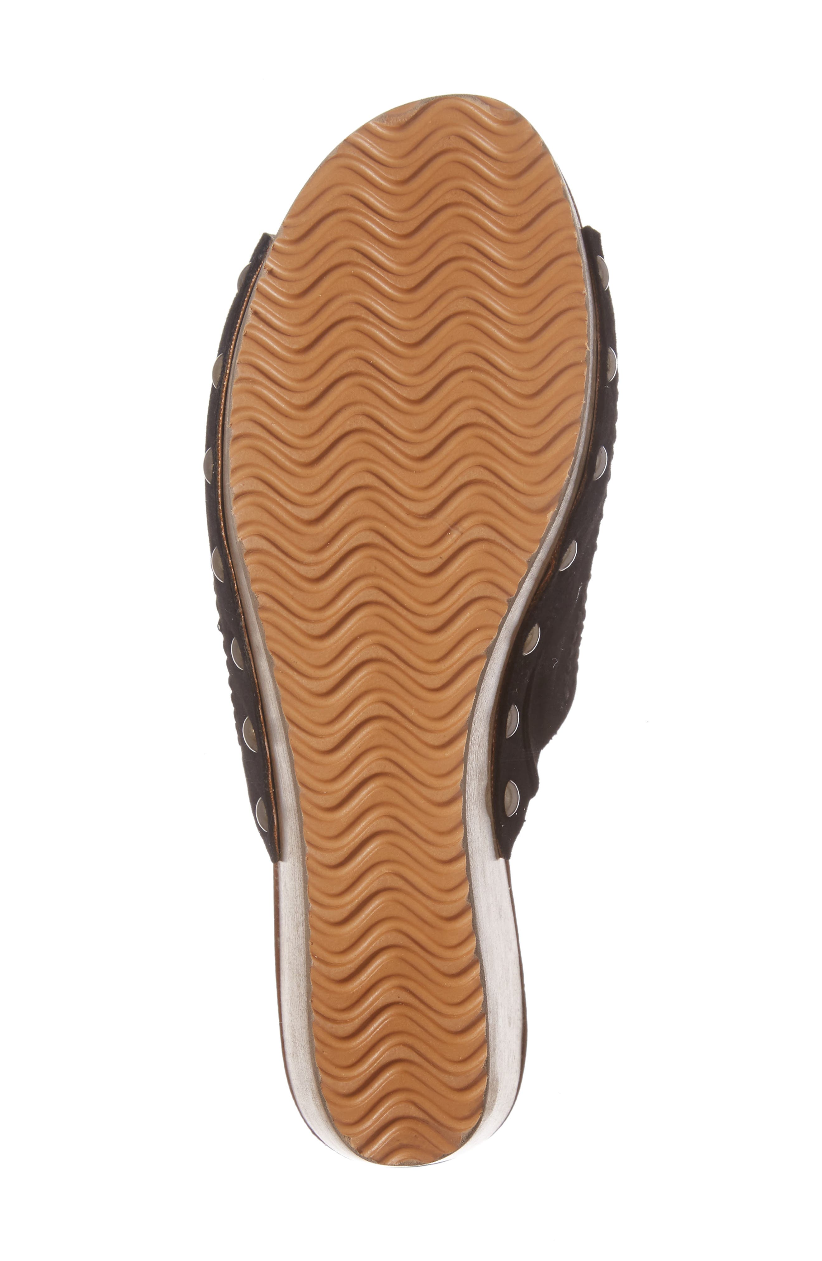 Hinge Agitha Platform Wedge Sandal, Alternate, color, 