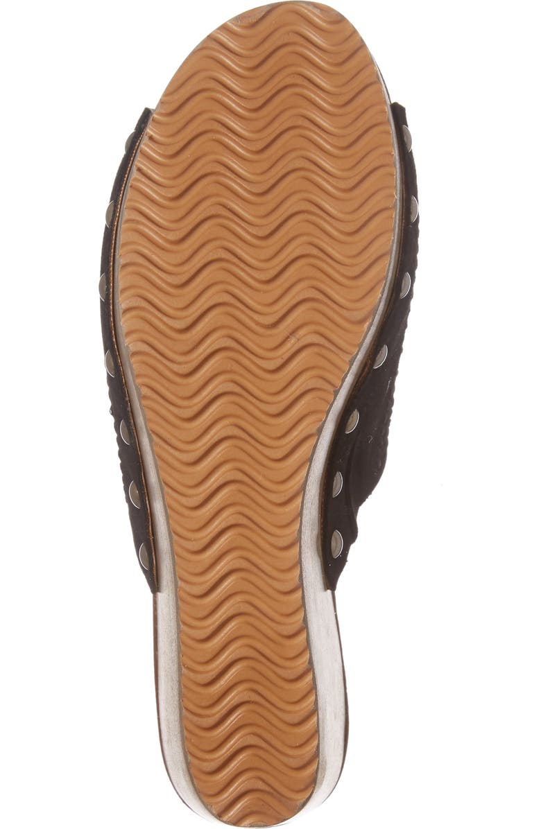 Hinge Agitha Platform Wedge Sandal, Alternate, color,