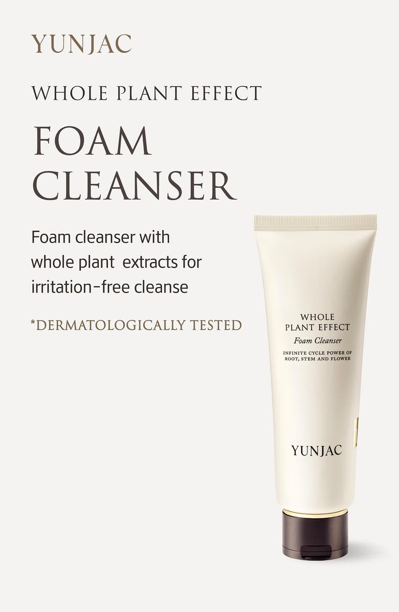 YUNJAC Whole Plant Effect Foam Cleanser, Alternate, color, 