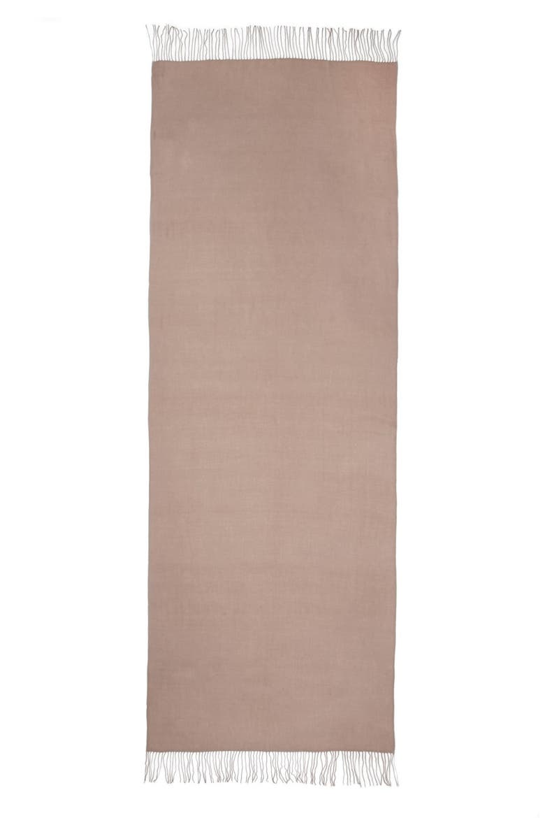 Tissue Weight Wool & Cashmere Wrap, Alternate, color, TAUPE CINDER