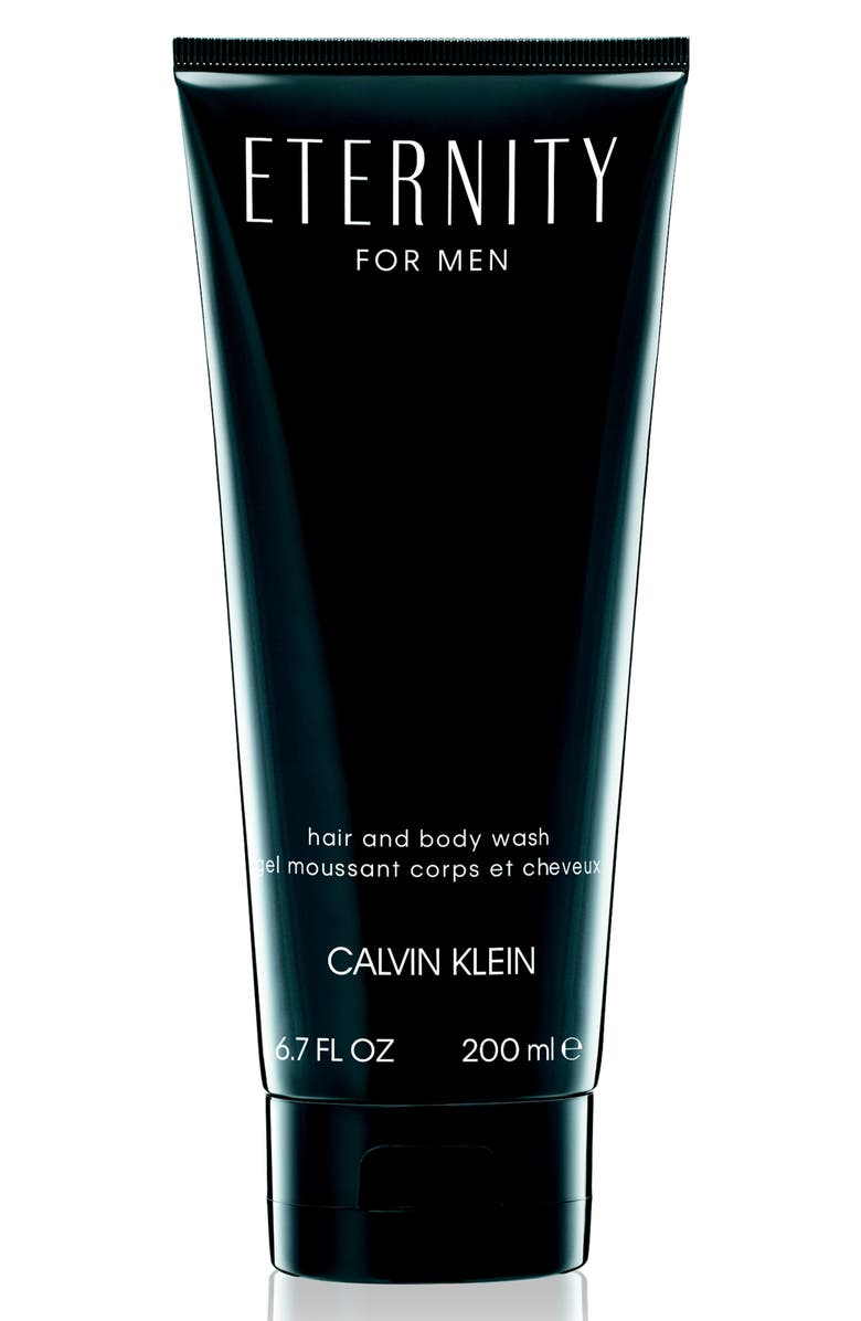 Calvin Klein Eternity Hair & Body Wash for Him, Main, color, 