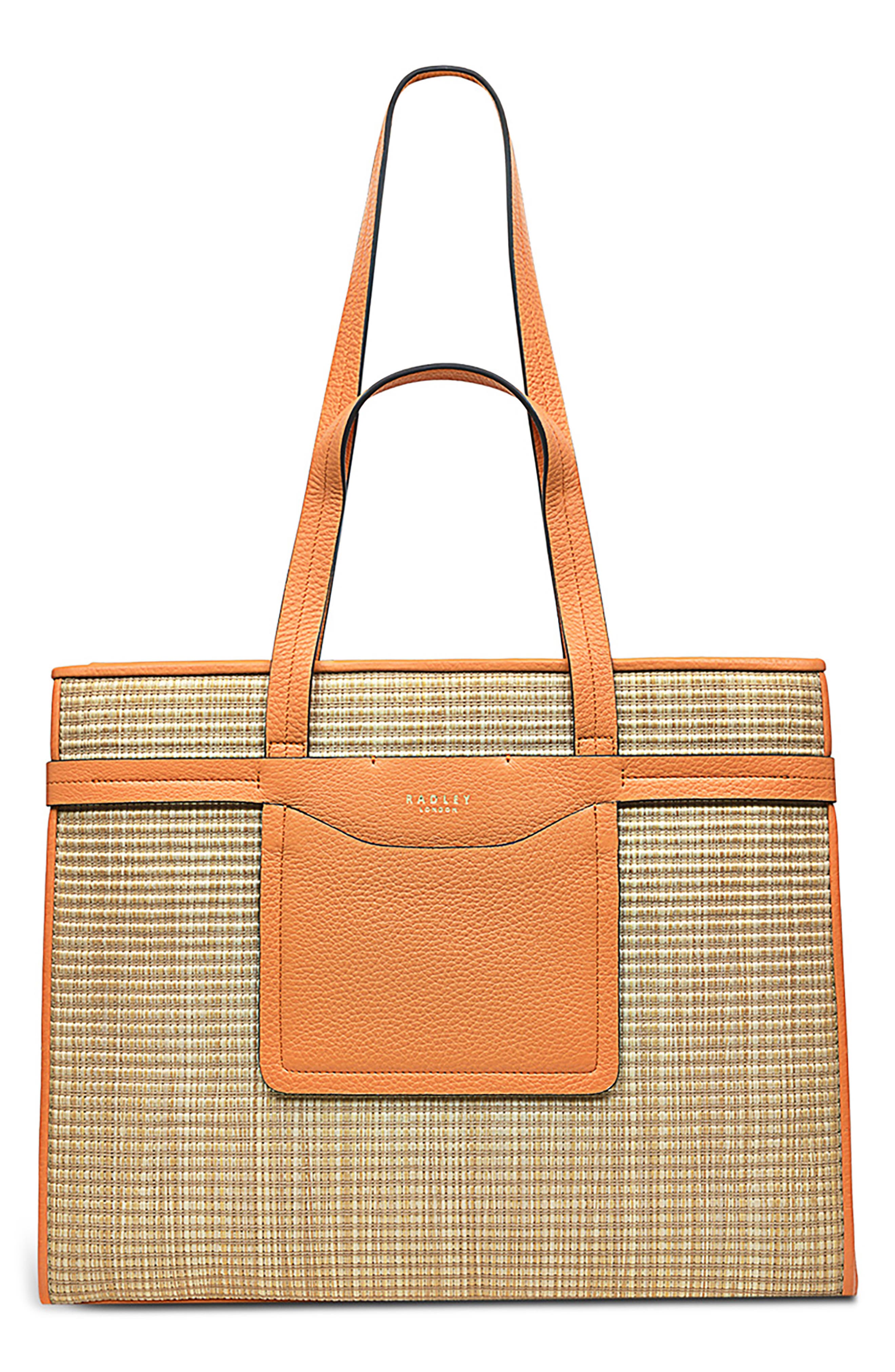 Radley Florence Road Large Shoulder Bag, Main, color, Apricot