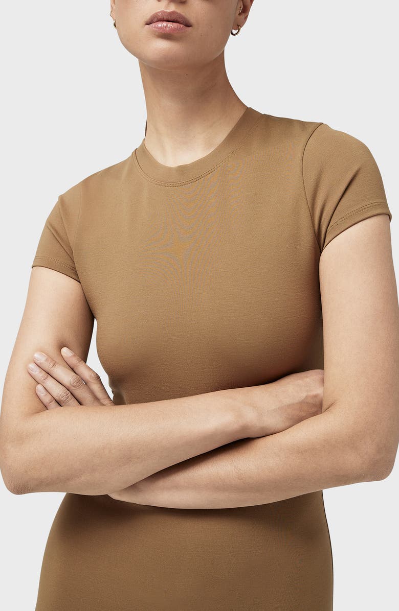 rag & bone Lily T-Shirt Maxi Dress, Alternate, color, Khaki